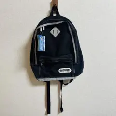 OUTDOOR ブラック バックパックのサムネイル