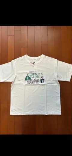【新品未使用】GU×名探偵コナン コラボTシャツ トロピカルランド 白Mサイズのサムネイル
