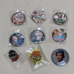 ゴールデンカムイ コレクション缶バッジ プチ 若き日の強者たち