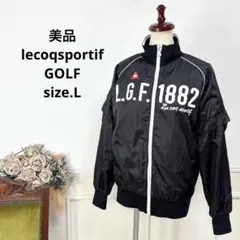 72美品　ルコック GOLF 撥水　防風　ゴルフウェア　フィラ