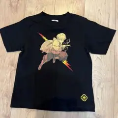 GU アニメキャラクターTシャツ M 黒