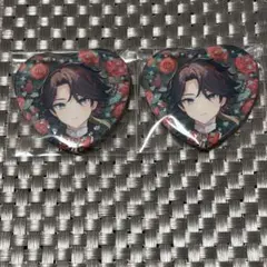 三枝明那 Rose Valentine 缶バッジ 背景あり にじさんじ