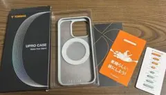 TORRAS iPhone15ケース MagSafe対応 リング付き グレー