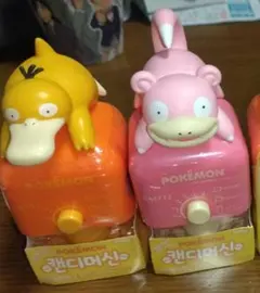 ポケモン 韓国限定 コーヒーメーカー風 キャンディ コダック ヤドン 韓国限定 ポケモン おもちゃ コーヒーメーカー風 3種セット - メルカリ