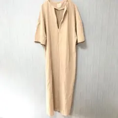Amiur side button kaftan opsワンピースのサムネイル