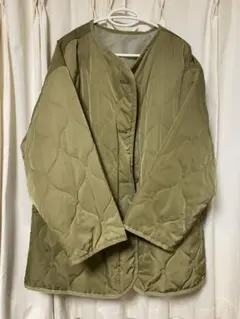 discoat キルティングブルゾン