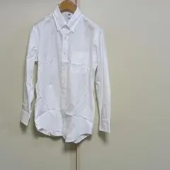 【新品同様】ユニクロ スーパーノンアイロンジャージースリムシャツ 44 86