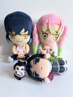 鬼滅の刃× ラスカルぬいぐるみ他4個セット