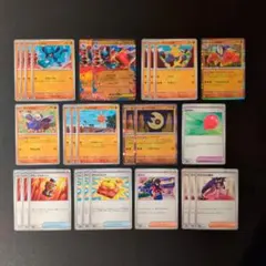 メガルカリオexデッキパーツ27枚セット