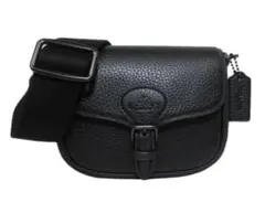 coach ブラックミニショルダーバッグ