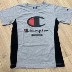 Champion グレー/黒 Tシャツ 140