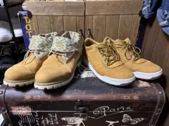 Timberland ロールトップ ブーツ＆スニーカーセット 27.0〜27.5のサムネイル