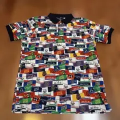 Munsingwear 半袖ポロシャツ 迷彩 カモフラ ブルー - メルカリ