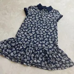 POLO ラルフローレン　ポロシャツ ワンピース 110 120 花柄　キッズ