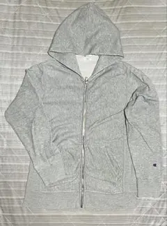 Champion リバースウィーブ ジップパーカー グレー ストリート　古着