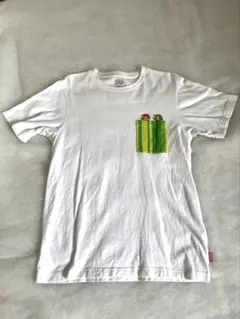 【希少】ユニクロ UTGP 任天堂 マリオ ルイージ 土管ポケットTシャツ M
