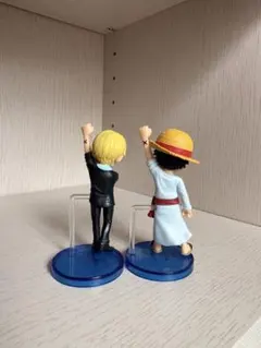 ルフィ&サンジ　仲間の印　ワールドコレクタブルフィギュアのサムネイル