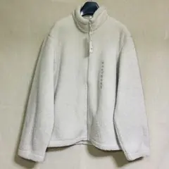 新品　UNIQLO ユニクロ　ボアフリースジャケット　ナチュラル　XL