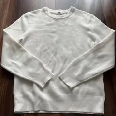 UNIQLO ユニクロ ウオッシャブル ミラノリブ クルーネックセーター XS