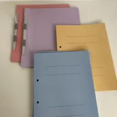 フラットファイル 4個セット A4サイズ