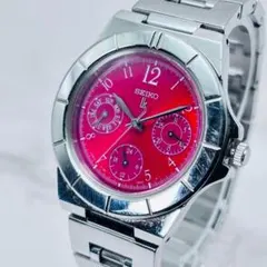 稼働 SEIKO ルキア デイデイト レディース 腕時計 トリプルカレンダー