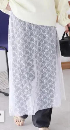 AMERICAN HOLIC サイドスリットレーススカート【新品未使用品】