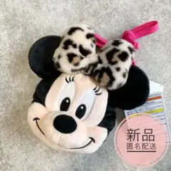 ディズニー　レオパード　ショルダーバッグ　ヒョウ柄　豹柄　茶色　ミニー　アニマル
