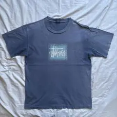 【90s】USA製 OLD STUSSY 鬼フェード モザイク ロゴ Tシャツ