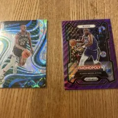 Khris Middleton NBAカード 2枚セット Panini