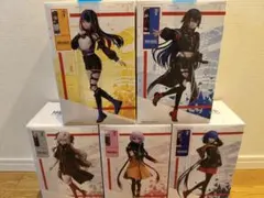 神椿市建設中。 1/7スケールフィギュア 5種セット ラウンドワン限定