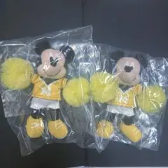 Cheer Together! ぬいぐるみチャーム ミッキー 黄色