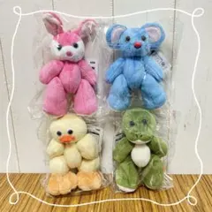 TeddyJOJO マスコットぬいぐるみ 全4種セット