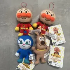 それいけ！アンパンマン　なかよしわくわくマスコット ver.2 4体セット
