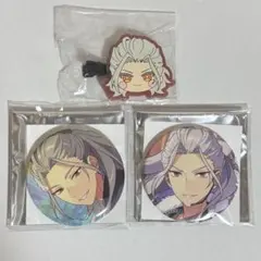 あんスタ　乱凪砂　缶バッジ　前髪クリップ