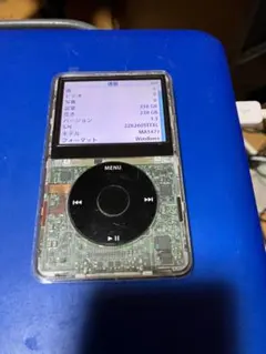iPod classic 第5世代 カスタムクリアー 30GB 新品電池 - メルカリ