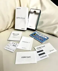 純正】SONY Xperia XZ 説明書・付属品　箱セット SoftBankのサムネイル