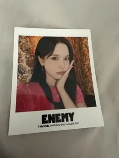 twice ENEMY 888限定 ポロライド風ステッカー ミナ