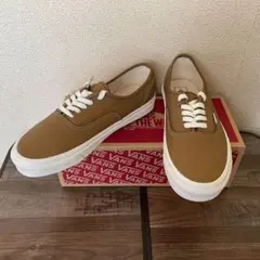 VANS anaheim authentic 44dxブラウンレザー 28cm
