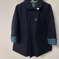 familiar ネイビー ダブルブレストジャケット