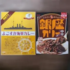 よこすか海軍カレー 銀座カリー レトルトカレー2個セット