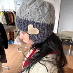 即購入⭕️ Vivienne Westwood キャットイヤーフラップニット - メルカリ