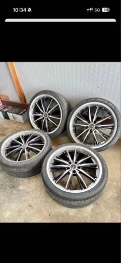 ジョリパット様専用】 HondaシビックFL1 純正アルミ＋タイヤ4本セット