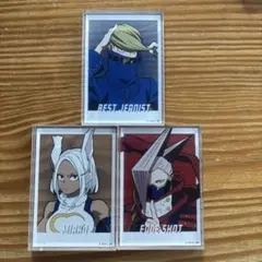 ヒロアカ　アクリルブロック　ベストジーニスト、ミルコ、エッジショット