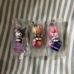 サンリオキャラクターズ 平成ギャルチャーム クロミ・日焼けキティ・マイメロディ