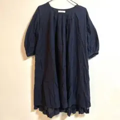 chocol raffine robe ワンピース ネイビー レース 大人可愛い