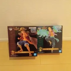 一番くじONE PIECE A賞 ルフィー　F賞マルコ