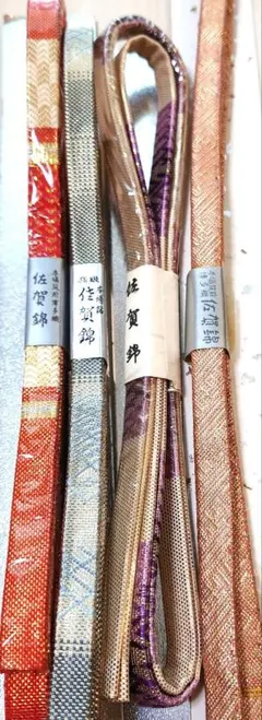 141.155未使用佐賀錦帯締めセット
