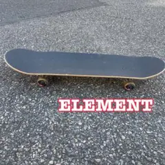 ELEMENT スケートボード コンプリート デッキ良好 黒 赤 エレメントのサムネイル