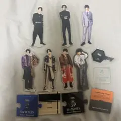 SixTONES アクリルスタンド　第１弾　６個セット 未開封品 SixTONES アクリルスタンド fest 6体セット アクスタ