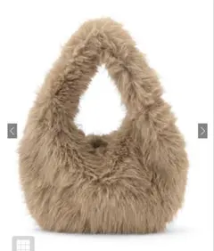 大人気、グレイル ファーラウンドバッグ sda271